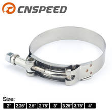 CNSPEED-Kit de tubos de escape Turbo Universal, acoplador de manguera Turbo de silicona, Super abrazadera, 2,0 ", 2,25", 2,5" 2024 - compra barato