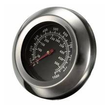 Термометр для барбекю, диаметр 3 дюйма по Цельсию/Фаренгейту 50 ~ 500 градусов по Цельсию, для обжарки, барбекю, коптильни, гриля, Температурный датчик 2024 - купить недорого