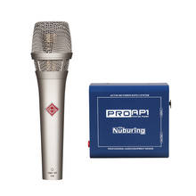 Конденсаторный микрофон Nurbring K105, профессиональный суперкардиоидный Студийный микрофон для записи, ASMR Mic + 48 В, фантомное питание, Подкаст, живое шоу 2024 - купить недорого