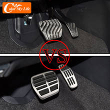 Carmilla Car Pedals for Nissan Juke 2020 2021 Accessories AT MT Brake Gas Cluth Pedal Protection Cover Stainless Steel 2024 - buy cheap