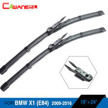 Cawanerl 2Pcs Car Soft Rubber Windshield Frameless Window Wiper Blades For BMW X1 (E84) 2009-2016 2024 - buy cheap