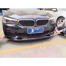 Carbon Fiber Front Lip Spoiler For BMW 5 Series G30 G31 G38 520i 530i 540i M Sport 2017 2018 2019 HM Style FRP Bumper Chin Guard 2024 - buy cheap