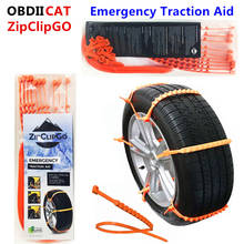 Best Emergency Traction Aid Tire Snow Chains ZipClipGo Life Saver for Cars and Trucks 2024 - buy cheap