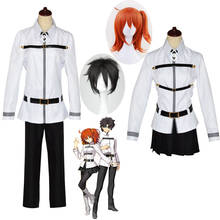 Disfraz del juego FGO Fate Grand Order, uniforme escolar, capa, para Halloween 2024 - compra barato