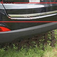 Rear Trunk Cover Trim For Hyundai Tucson IX35 2010 2011 2012 Stainless Steel Car Tailgate Garnish Strip Car Styling Accessories 2024 - buy cheap