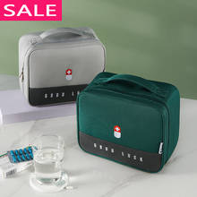 Large capacity Home Medicine Pill Box Travel Portable Storage Bag Box Layered First Aid Bag Kit Emergency Bags Medicine Bag 2024 - buy cheap