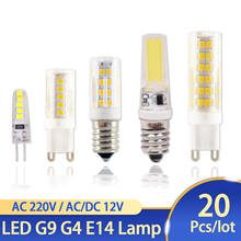 LED G9 Bulb G4 E14 Lamp Dimmable Light 3w 5w 9w 12V 220V G4 G9 Bulb LED Spotlight Replace Halogen Lamp For Chandelier 2024 - buy cheap