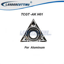 TCGT090204-AK h01 TCGT110202-AK TCGT16T304-AK h01 * 10 peças inserções de carboneto para stfcr/stgcr, 10 peças ponta de corte para alumínio & cobre 2024 - compre barato