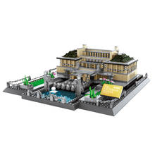 City Architecture The Imperial Hotel Of Tokyo Model Building Blocks Bricks Japan Street View Construction Toys For Children 2024 - buy cheap