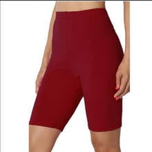 Calça elástica esportiva, nova calça feminina de cintura alta e fina para corrida, fitness, com cinco pontos, para primavera e verão 2024 - compre barato