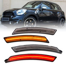 4PCS Smoke Lens LED Side Marker Light Lamps For 2007-2016 Mini R55 R56 R57 R58 R59 R60 R61 Turn Signal Lamp Front Amber Rear Red 2024 - buy cheap
