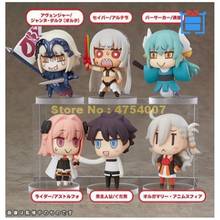 6pcs/lot q version anime fate/ grand order saber scathach matthew jeanne action figure pvc collection model 6cm Toy 2024 - buy cheap