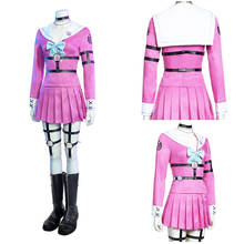 Danganronpa V3: Killing Harmony-Miu Iruma Cosplay Costume Women Dress Outfits Halloween Carnival Suit 2024 - buy cheap