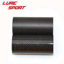 LureSport 3pcs 1K woven carbon tube carbon blank Rod building component Pole Repair DIY Accessories 2024 - buy cheap