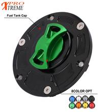 Tapa de tanque de combustible de Gas CNC para motocicleta, protección para Kawasaki NINJA250R 2008-2012 NINJA300 2013-2017 Z250SL 2017 NINJA 250R 300 2024 - compra barato