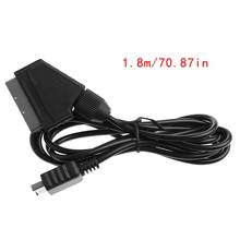 1.8M/6FT RGB Scart Cable AV Stereo TV for playstation PS2 Slim Line Game Console 2024 - buy cheap