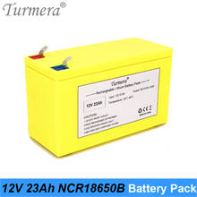 Bateria de lítio recarregável, 12v, 23ah, ncr18650b, 3400mah, para fonte de alimentação ininterrupta, 10.8v, 12.6v, bateria turmera 2024 - compre barato
