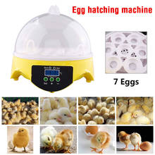 Mini Home 7 Egg Incubator Poultry Brooder Machine Cheap Digital Temperature Chicken Duck Bird Pigeon Quail Egg Incubator Hatcher 2024 - buy cheap