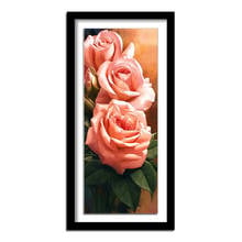 Diamante pintura diamante bordado flores 5d diy diamante pintura cuadrado completo diamante pintura 630DD diamante redondo 2024 - compra barato