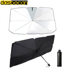 Cubierta UV para ventana delantera de coche, Parasol para la mayoría de los vehículos, aislamiento térmico, parabrisas, paraguas plegable, protección Interior 2024 - compra barato