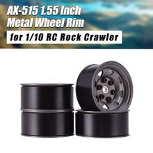 AUSTARHOBBY AX-515 AX-516 4PCS 1.55 Inch Metal Wheel Rim Beadlock Hub for Axial SCX10 90046 TF2 D90 Tamiya 1/10 RC Crawler Car 2024 - buy cheap