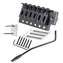 Conjunto de ponte tremolo de guitarra elétrica, conjunto para guitarra st sq, para mão esquerda 2024 - compre barato