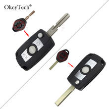 OkeyTech-funda de repuesto para llave de coche, carcasa de mando a distancia modificada con 3 botones para BMW 1, 3, 5, 6, 7 Series X3, X5, Z3, Z4 525, E38, E39, E4 2024 - compra barato
