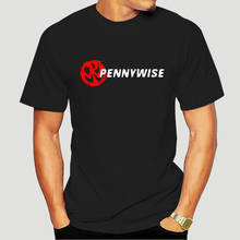 Брендовая новая мужская футболка Pennywise в стиле панк-рок, размеры от S до 2Xl-5057D 2024 - купить недорого