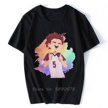 Haikyuu Anime Tendo Satori T-Shirts Men Bokuto Volleyball Manga Leisure Pure Cotton Tees Harajuku T Shirts Plus Size Clothes 2024 - buy cheap
