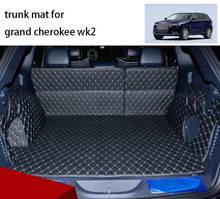 for jeep grand cherokee wk2 leather car trunk mat cargo liner 2011 2012 2013 2014 2015 2016 2017 2018 2019 accessories 2024 - buy cheap