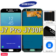 100% Tested For Samsung Galaxy J7 Pro 2017 J730 LCD Display Screen Touch Digitizer Assembly For For Samsung J7 2017 J730F LCD 2024 - buy cheap