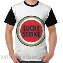 Camiseta con estampado divertido para hombre y mujer, Camiseta estampada de Lucky Strike-Its, camisetas informales de manga corta con cuello redondo 2024 - compra barato