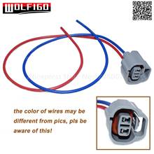 Wolfigo válvula de purga solenóide, conector de 2 fios para cauda de vapor, compatível com toyota lexus 228207, pt1028, 2502-492831, pt1743 2024 - compre barato