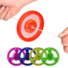 CIKOO-Cuerda de volante con destello luminoso para niños, juguete con luz Led, Color aleatorio, regalo de cumpleaños, novedad 2024 - compra barato