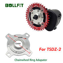 Bollfit TSDZ 2 E Bike Bicycle Conversion Kit 32T 34T 36T 38T Chain Sets Chainwheel Ring Spider Adapter for Tongsheng Mid Motor 2024 - buy cheap