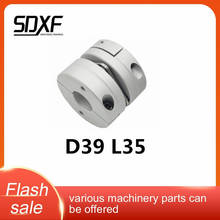Single Diaphragm Flexible Coupling OD39L35 ID4mm to10mm For CNC Motor 8.10.12.14.15.16.17.18 2024 - buy cheap