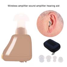 Audífono recargable Mini amplificador de sonido para audífonos limpiador de sonido Invisible para ancianos sordos herramientas de cuidado 2024 - compra barato