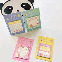 30 Pages Kawaii Bear Friends Heart Ice Cream Memo Pad Sticky Notes Stationery Notepad 2024 - buy cheap