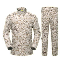 Uniforme militar tático masculino, 5 cores, camisa militar do exército equipamento especial de combate conjunto camuflagem roupas de soldado militar 2024 - compre barato