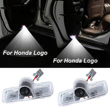 2-20 pcs For Honda Logo Car Door LED Light Projector For Accord Pilot Crosstour Emblem Ghost Courtesy Welcome Light Car Tunning 2024 - buy cheap