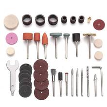 NEW 40Pcs Rotary Power Tool Accessory Set For 1/8'' Shank Sanding Grinder Polish Saw Blade Engraver Abrasive Tools 2024 - buy cheap