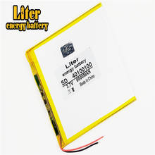 3.7V 6000mAh Battery 40100100 Tablet PC tablet generic brand of rechargeable lithium polymer battery 2024 - buy cheap