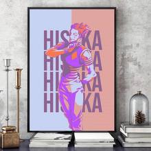 Pinturas decorativas para el hogar HUNTER X HUNTER, lienzo impreso en HD, imágenes de Anime japonés, arte de pared moderno, marco de póster Modular Hisoka 2024 - compra barato