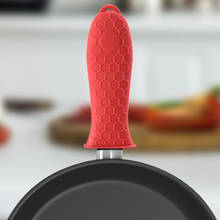 Home Silicone Handle Pot Holder Cast Iron Skillets Pan Sleeve Grip Cover Gadget 2024 - buy cheap