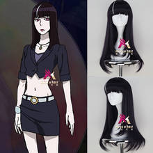 Peluca de fibra refractaria de pelo de fiesta, Cosplay de Chiyuki, película de anime, Death Parade, billar, muerte, gorro de peluca 2024 - compra barato