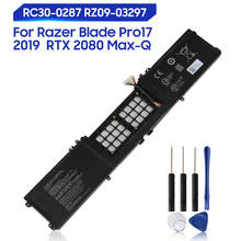 Оригинальная сменная батарея для Razer Blade Pro17 2019 Φ RTX 2080 Max-стандартная батарея 4583 мАч 2024 - купить недорого