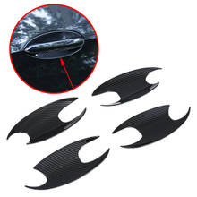 Carbon Fiber Exterior Door Handle Cup Bowl Cover Molding Trim For BMW X5 G05 2019 2020 2021 Accessories 4PCS 2024 - buy cheap