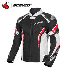 SCOYCO-Chaqueta reflectante para Motocross, equipo de protección, transpirable, armadura de protección de motocicleta 2024 - compra barato