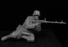 1/35 escala de resina fundida modelo branco segunda guerra mundial modelo de resina sniper precisa colorir manualmente o modelo frete grátis 2024 - compre barato