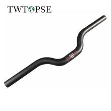 TWTOPSE T800 Carbon Fiber Bicycle Bike Handlebar For Brompton Cycling 25.4mm Lightweight M Bike Bar For Bridy Parts Accessories 2024 - buy cheap